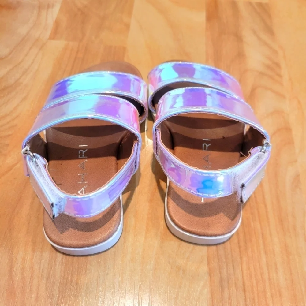 Tahari Iridescent Multicolor Sandals Baby Girl Size 5